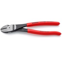 Бокорезы KNIPEX KN-7421200SB особо мощные, губки 12°, 200 мм, обливные ручки