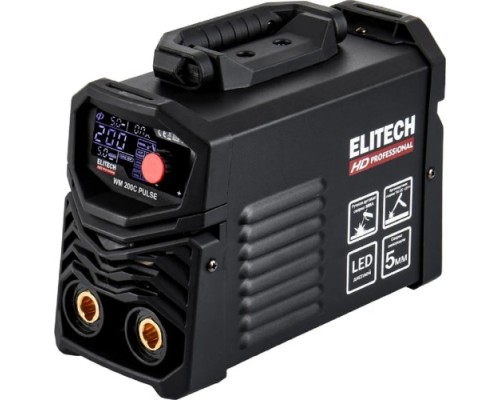 Сварочный инвертор ELITECH WM 200C PULSE HD 204467 Сварочный инвертор ELITECH WM 200C PULSE HD 204467