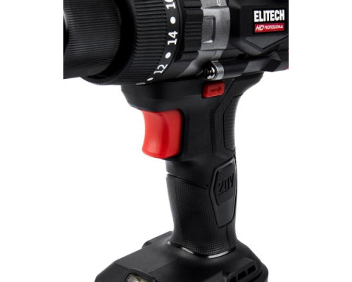 Дрель-шуруповерт аккумуляторная ELITECH CD 20BL2 (E2201.042.02) HD 205728 купить с доставкой и официальной гарантией