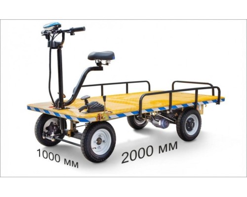 Тележка платформенная RUTRIKE СКЛАД 2000 аккумуляторная [21705]