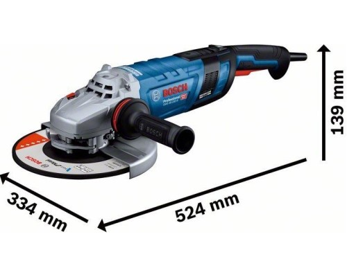 Угловая шлифмашина сетевая BOSCH GWS 30-230 B [06018G1000]