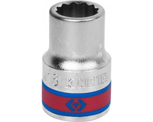 Головка двенадцатигранная 3/4" KING TONY 633022S на 11/16"