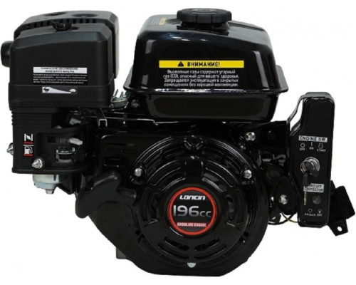 Бензиновый двигатель Loncin G200FD 6,5 л.с. с электростартером