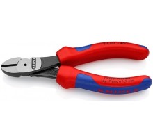 Бокорезы KNIPEX KN-7402140SB особо мощные, 140 мм, 2-комп. ручки