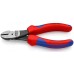 Бокорезы KNIPEX KN-7402140SB особо мощные, 140 мм, 2-комп. ручки