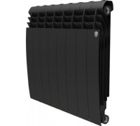 Радиатор отопления ROYAL THERMO Biliner 500 new - 8 секций биметалл Noir Sable НС-1176313
