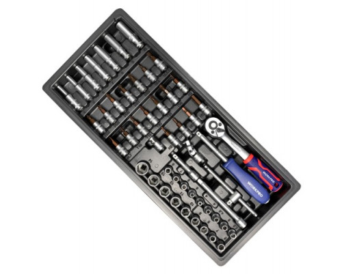 Тележка инструментальная WORKPRO WP285002A, 7 ящиков с 12 ложементами