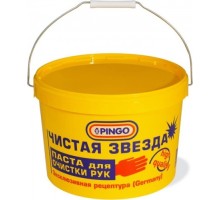 Паста очищающая для рук Pingo Чистая Звезда, ведро 11 л [85010-0]