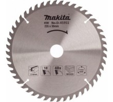 Пильный диск по дереву MAKITA 235x30/25x2.4x48T [D-45951]