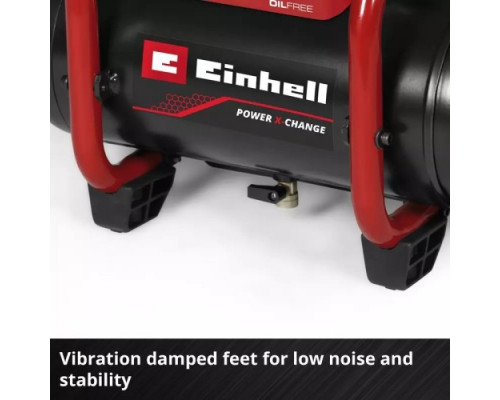 Компрессор поршневой безмасляный аккумуляторный EINHELL TE-AC 36/150 Li OF-Solo 4020415
