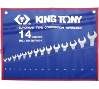 Набор ключей комбинированных KING TONY 1215MRN01 14 предметов