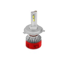 Лампа светодиодная MTF LIGHT серия MAX BEAM, H4, 24V, 45W, 4250lm, 6000K, кулер MB04K6-24