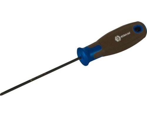Отвертка крестовая КОБАЛЬТ 912-076 polywood ph-0х100 мм cr-v, древесно-полимерная рук Отвертка крестовая КОБАЛЬТ 912-076 polywood ph-0х100 мм cr-v, древесно-полимерная рук