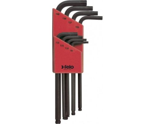 Набор ключей TORX FELO 34 808 001 шестигранных с шаровым окончанием 8 шт [34808001]