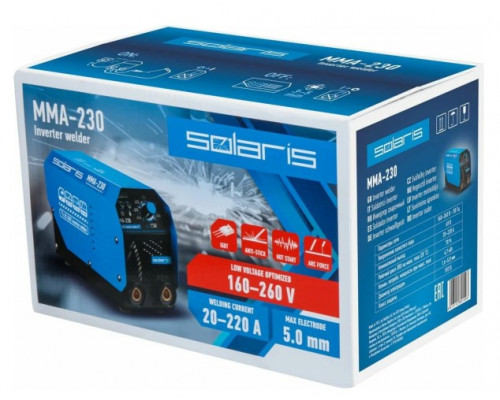 Сварочный инвертор SOLARIS MMA-230