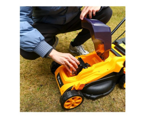 Газонокосилка аккумуляторная DEKO DKLM20V 20B, 2×4.2 Ач, 320 мм