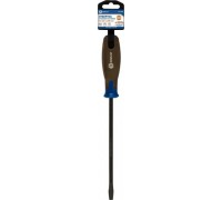 Отвертка шлицевая Кобальт 912-052 polywood sl 8,0х200 мм cr-v, древесно-полимерная р