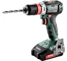 Дрель-шуруповерт аккумуляторная METABO BS 18 L BL Quick 2x2.0 Ач, бесщеточная [602327500]