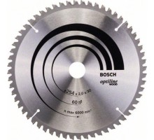 Пильный диск по дереву BOSCH 254х60х30 OPTILINE WOOD [2608640436]