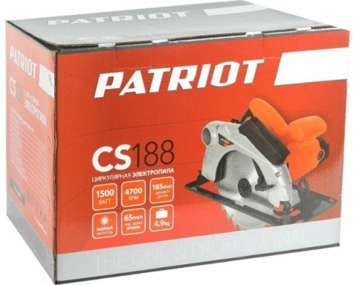 Пила дисковая электрическая PATRIOT CS 188 [190301630]