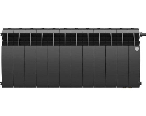 Радиатор ROYAL THERMO Biliner 350 - 12 секции биметалл Noir Sable Радиатор ROYAL THERMO Biliner 350 - 12 секции биметалл Noir Sable