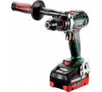 Дрель-шуруповерт аккумуляторная METABO BS 18 LTХ BL i 2x5.5 Ач LiHD, бесщеточная 602358660
