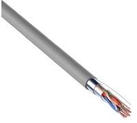Кабель Proconnect F/UTP, CAT 5, PVC 4x2x0,48мм, внутренний, серый, 100м 01-0152-100