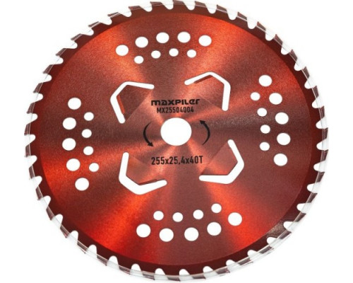 Нож для травы MAXPILER MX25504004 твердосплавный
