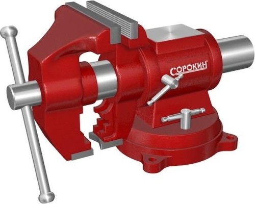 Тиски многофункциональные СОРОКИН 100 мм 1.924