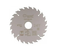Пильный диск по дереву Cutop Profi plus 24Т, 160х1,3/2,0х30/25,4/20/16 мм с тефлоновым пок 75-16024Т