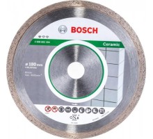 Алмазный диск для резки керамики BOSCH 180-22,23 мм Standard for Ceramic 2608602204