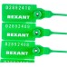 Пломба REXANT 07-6113 пластиковая, номерная, 220мм, зеленая