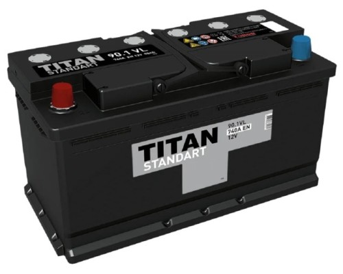 Аккумулятор Titan STANDART 90.1 VL 740А 4607008882261