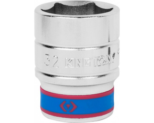 Головка шестигранная 3/4" KING TONY 633532М 32 мм