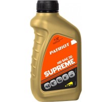 Масло для 4-тактных бензиновых двигателей PATRIOT SAE 30 SUPREME HD 0,592 л [850030629]