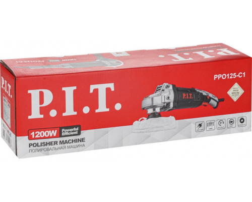 Шлифмашина полировальная P.I.T. PPO125-C1 купить с доставкой и официальной гарантией
