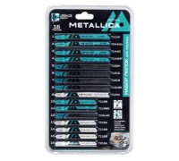 Набор пилок METALLICA Optima №5 по дереву и металлу, 16 шт 908174