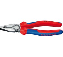 Плоскогубцы KNIPEX 0302180SB 180 мм комбинированные [KN-0302180SB]