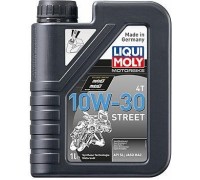 Масло для мотоциклов LIQUI MOLY SAE 10W30 Motorbike 4T Street   1 л 2526 синтетическое 2526