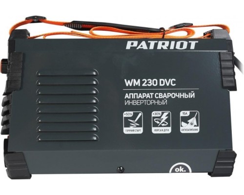 Сварочный инвертор PATRIOT WM230DVC MMA 605302024 [605302024]