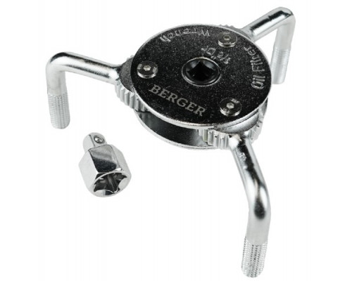 Съемник масляных фильтров BERGER BG1850 крабовидный, захват 64-120 мм