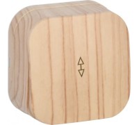 Выключатель проходной IEK GLORY ВСп10-1-0-ХС 1-клавишный 10А сосна EVH12-K34-10