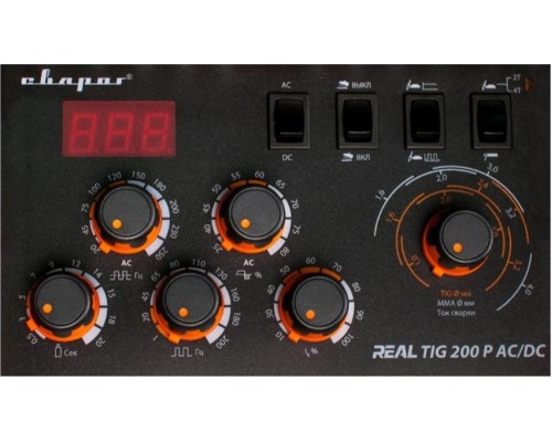 Аппарат аргонно-дуговой сварки СВАРОГ REAL TIG 200 P AC/DC (E20101) [00000095484]