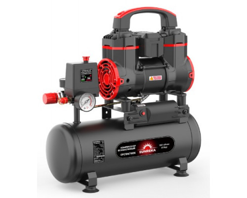 Компрессор поршневой безмасляный малошумный SUNREKA GFC190/10DS 216111