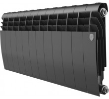 Радиатор отопления ROYAL THERMO Biliner B 350 Черный -12 секц. биметаллический НС-1682256