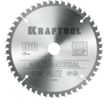 Пильный диск по алюминию KRAFTOOL 160х20мм 48T Multi Material [36953-160-20]