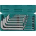 Набор ключей TORX JONNESWAY H0816S Т6-70, 16 предметов [047405]