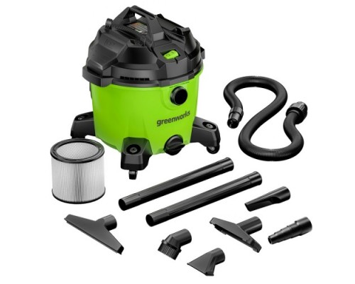 Пылесос GREENWORKS G120WDV строительный [4701207]