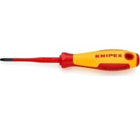 Отвертка крестовая диэлектрическая KNIPEX 982501SLS 1000 V, Plus/Minus Z KN-982501SLS