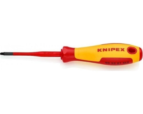 Отвертка крестовая диэлектрическая KNIPEX 982501SLS 1000 V, Plus/Minus Z [KN-982501SLS]